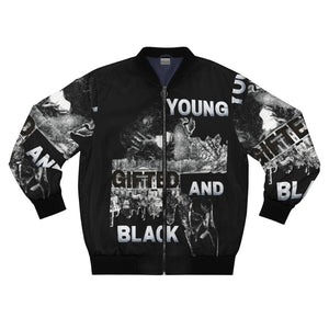 Queen & Slim Black Out Bomber Jacket